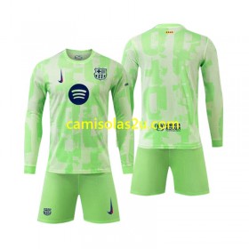 Camisolas de futebol FC Barcelona Equipamento 3ª 2024/25 Manga Comprida